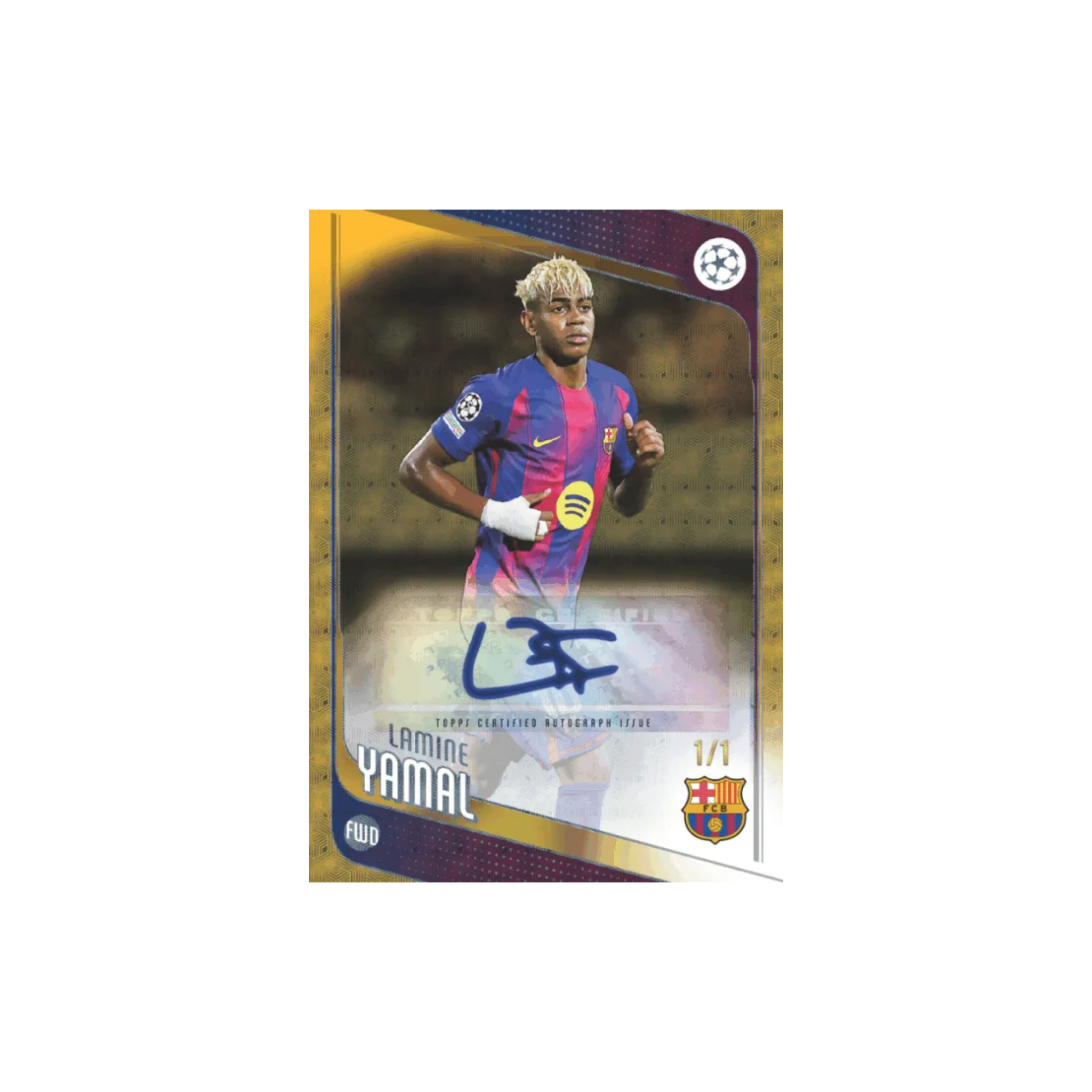 Topps UEFA Club Competitions Flagship 25/26 - Blaster Box