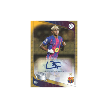 Topps UEFA Club Competitions Flagship 25/26 - Blaster Box