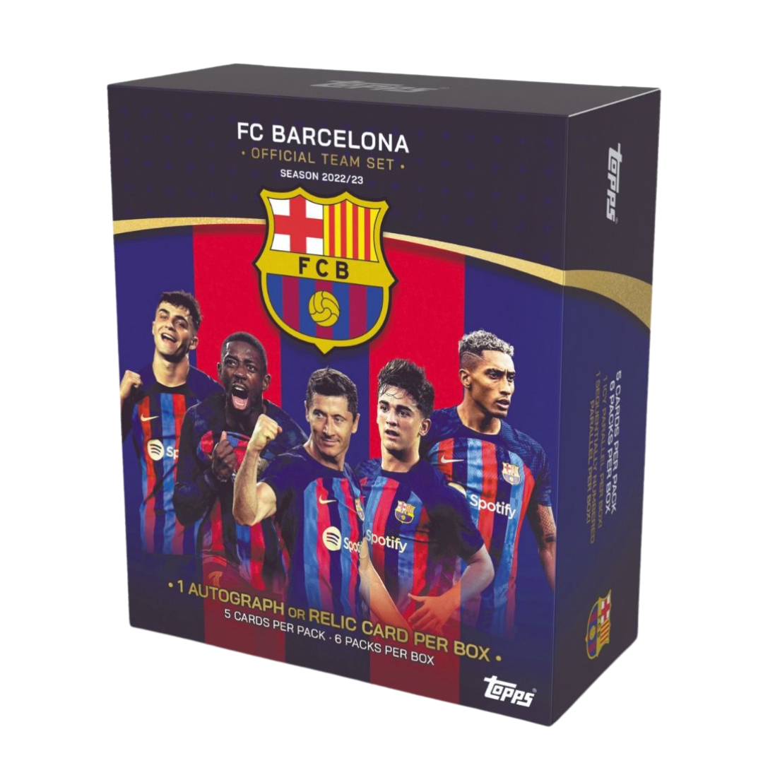 Topps FC Barcelona Official Team Set 22/23