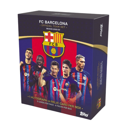 Topps FC Barcelona Official Team Set 22/23