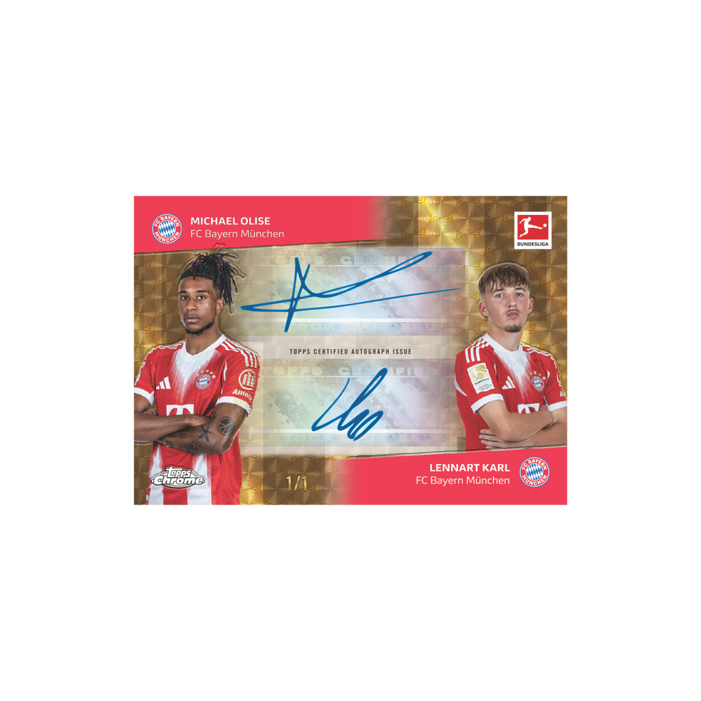 Topps Chrome Bundesliga 2025-26 (Case Break 12 Box) #001
