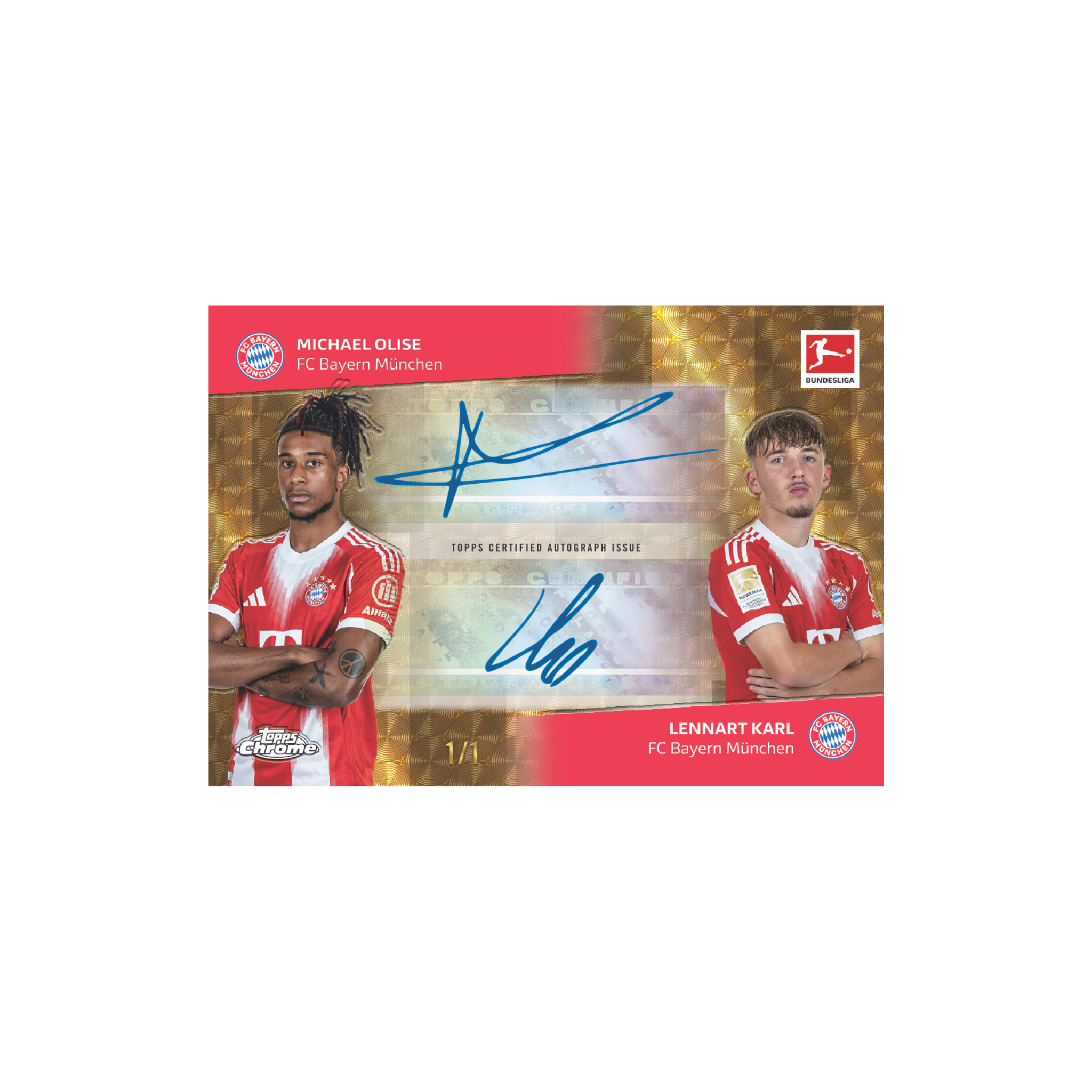 Topps Chrome Bundesliga 2025-26 (Case Break 12 Box) #001