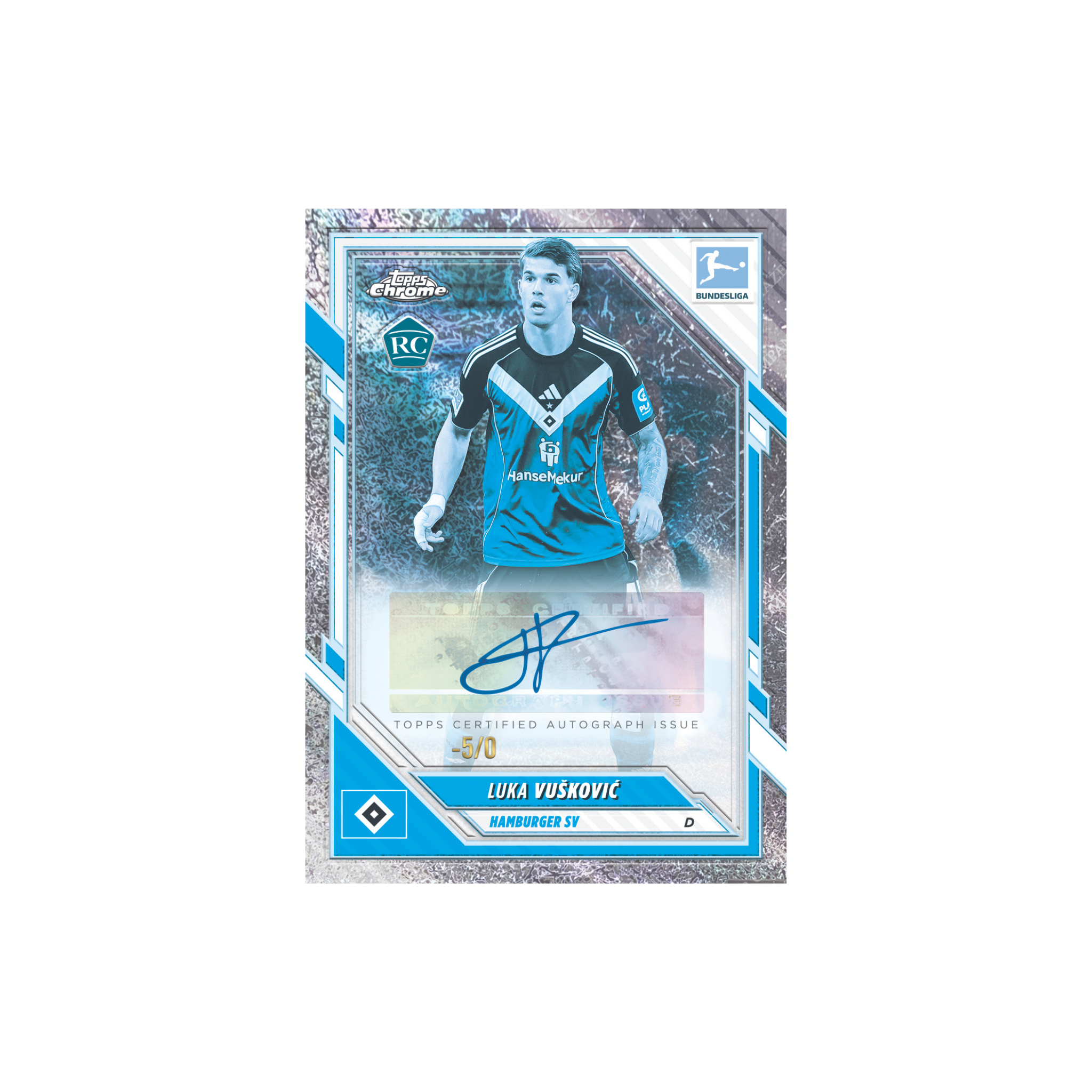 Topps Chrome Bundesliga 2025-26 (Case Break 12 Box) #001
