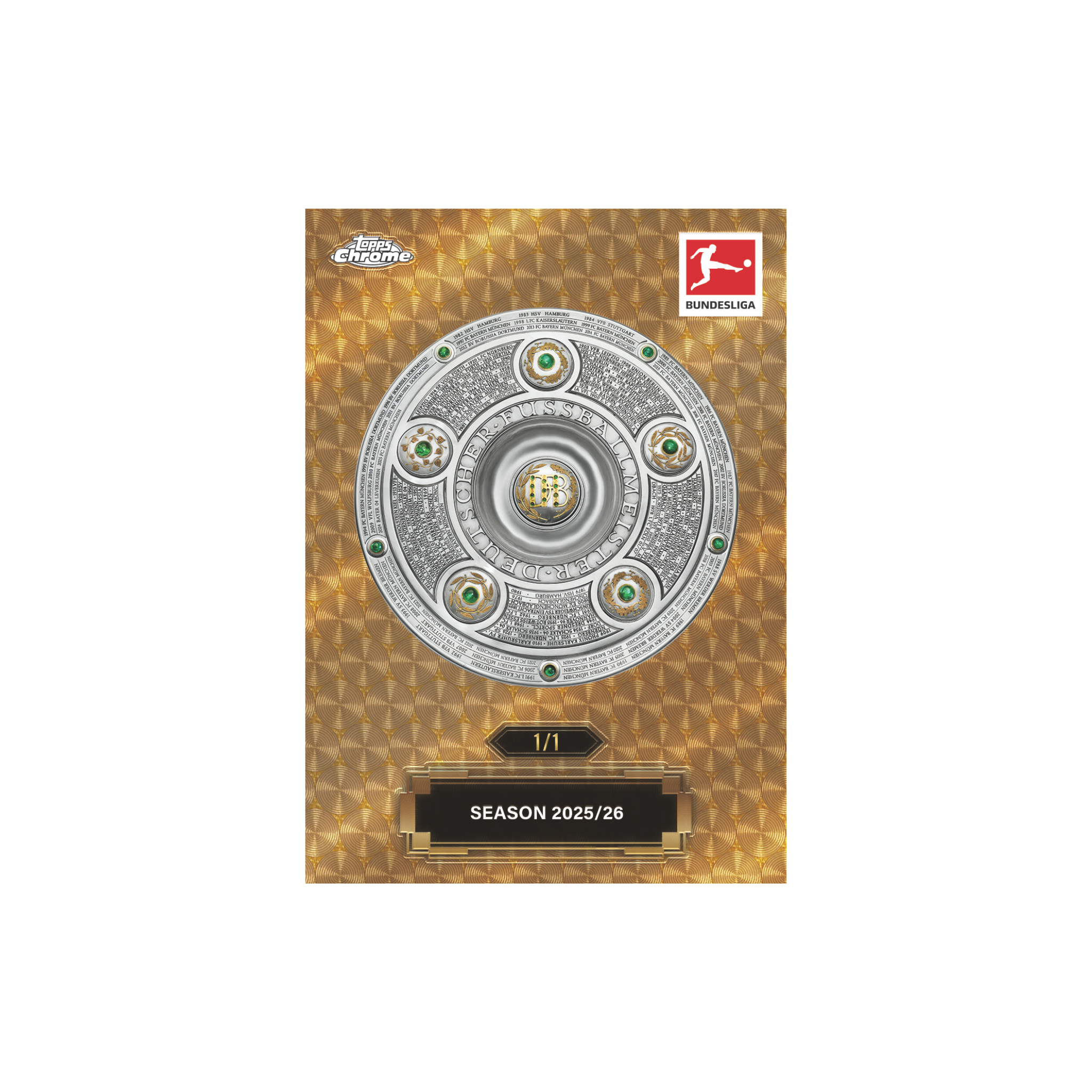 Topps Chrome Bundesliga 2025-26 (Case Break 12 Box) #001