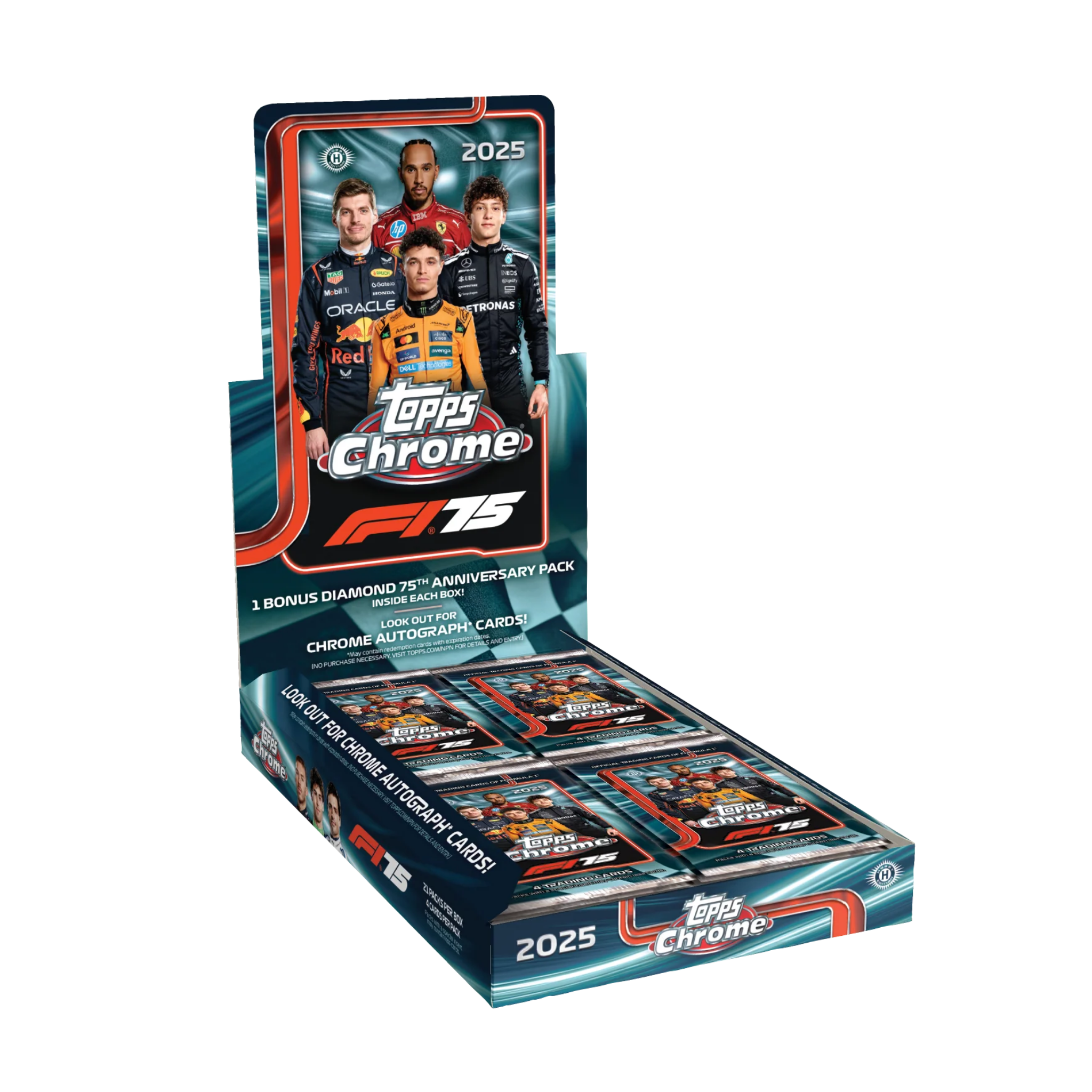 Topps Chrome Formula 1 2025 - Hobby Box