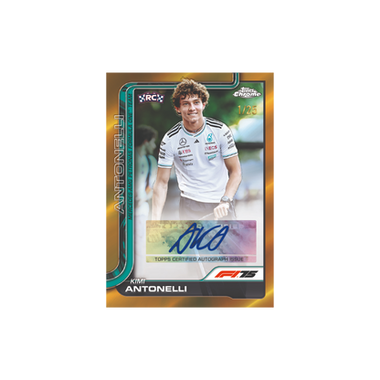 Topps Chrome Formula 1 2025 - Hobby Box