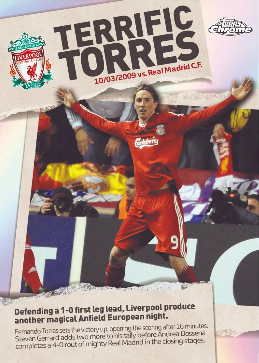 Topps Chrome Liverpool F.C. 23/24