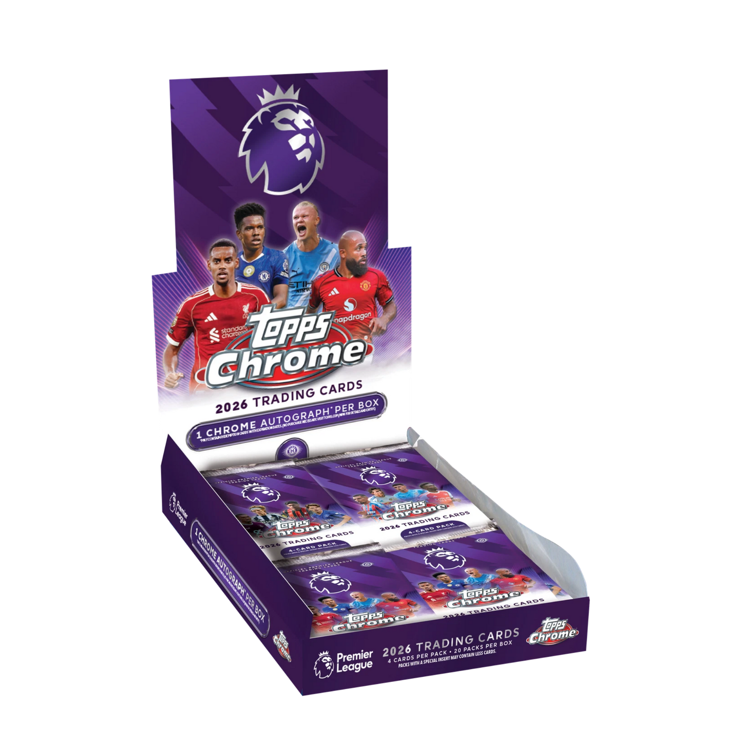 Topps Chrome Premier League 2026 - Hobby Box - Case Break (12 Boxen) #001