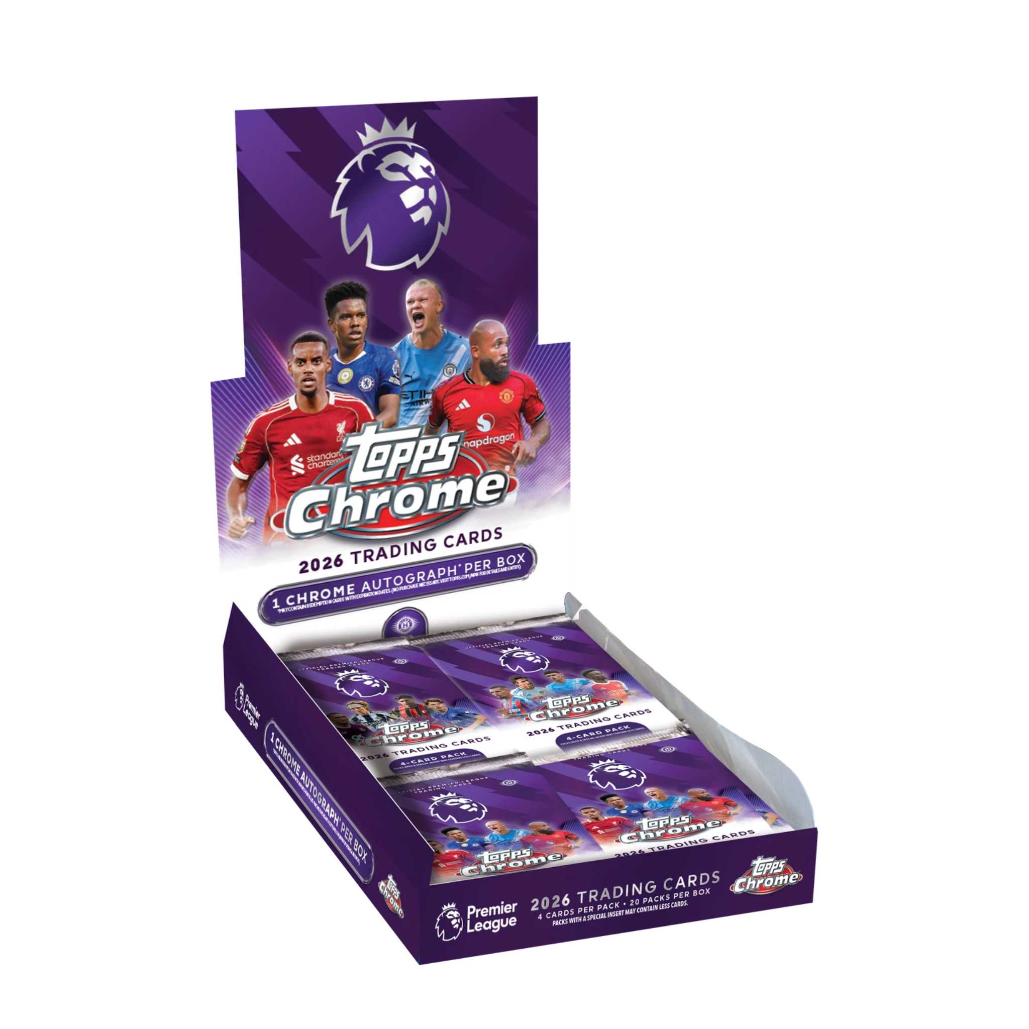 Topps Chrome Premier League 2026 - Hobby Box