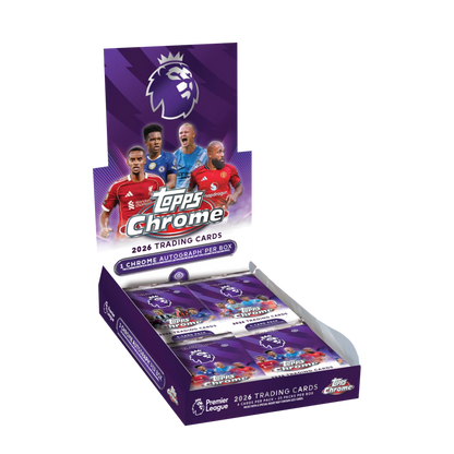 Topps Chrome Premier League 2026 - Hobby Box - Case Break (12 Boxen) #001
