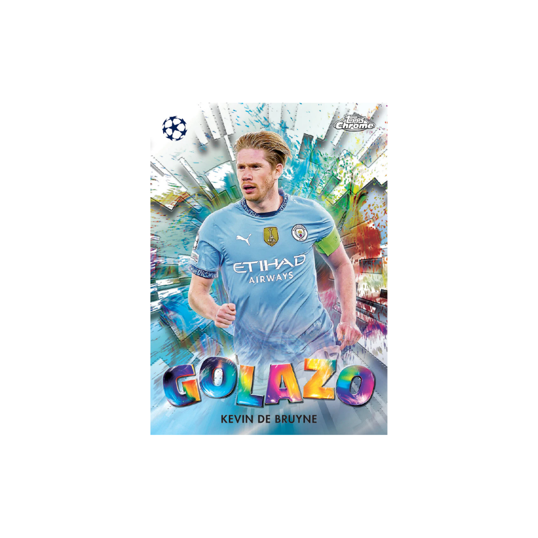Topps Chrome UEFA Club Competitions 2024-25 - Blaster Box