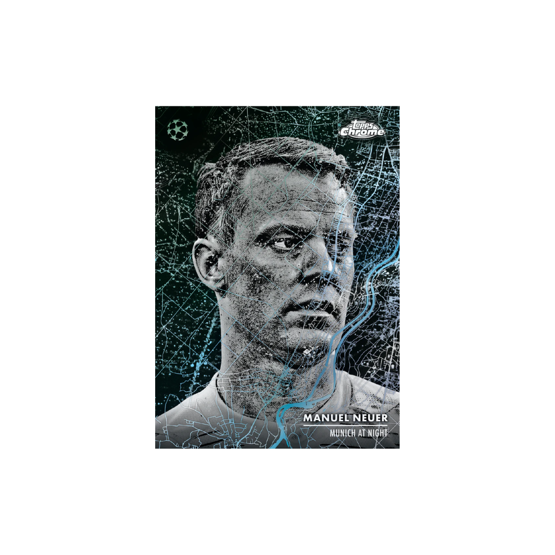 Topps Chrome UEFA Club Competitions 2024-25 - Blaster Box