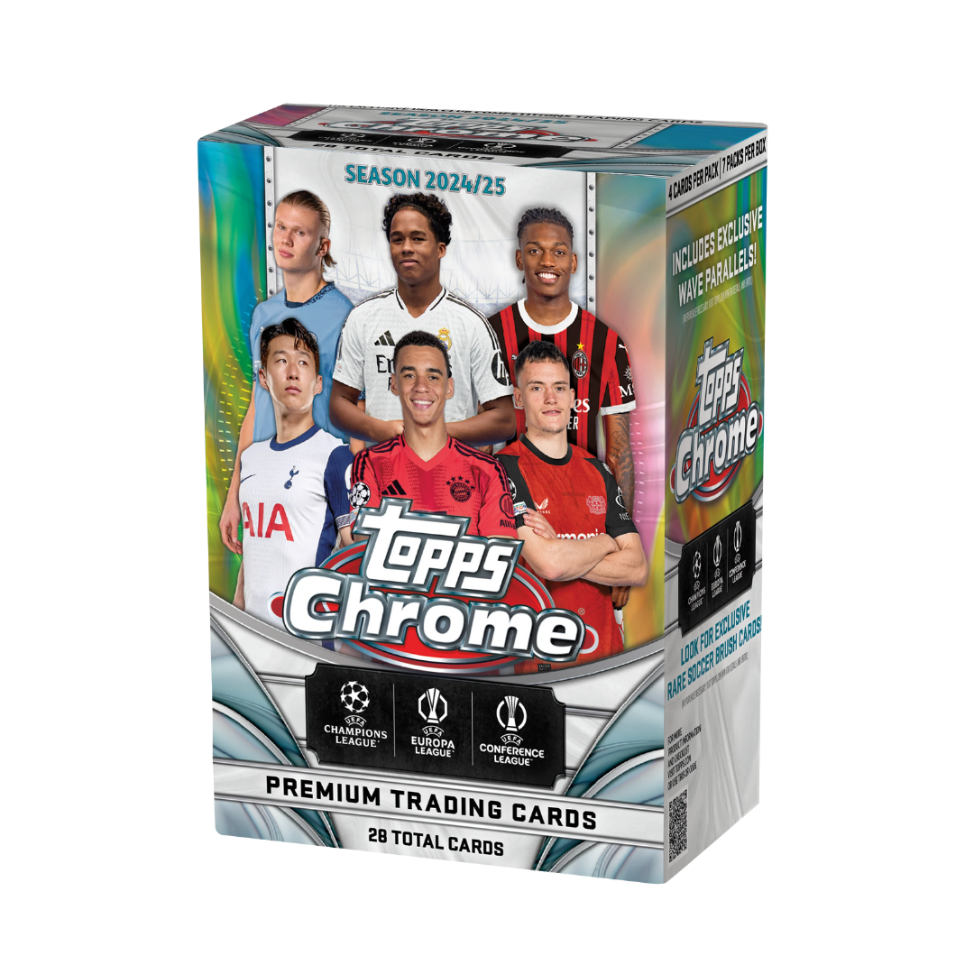 Topps Chrome UEFA Club Competitions 2024-25 - Blaster Box