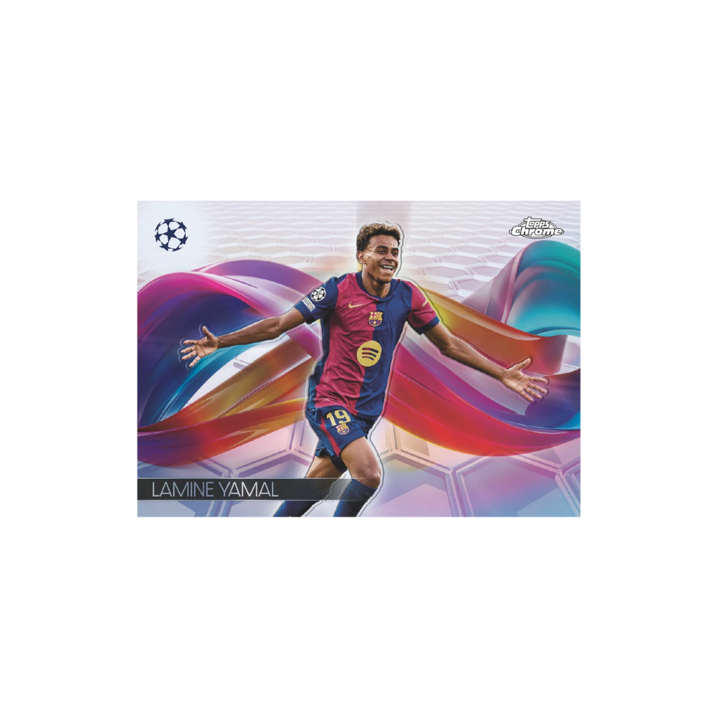 Topps Chrome UEFA Club Competitions 2024-25 - Blaster Box