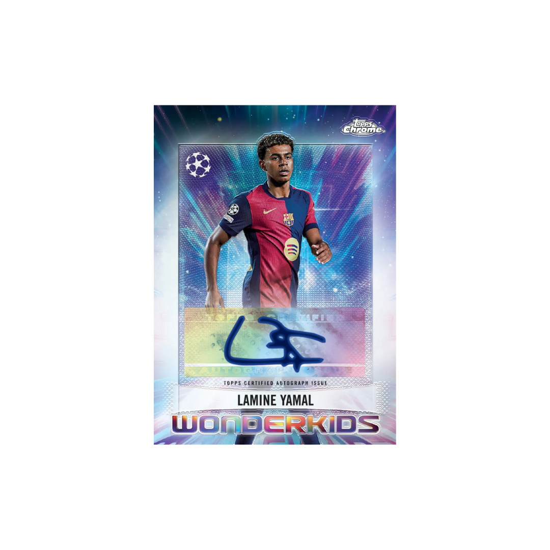 Topps Chrome UEFA Club Competitions 2024-25 - Blaster Box