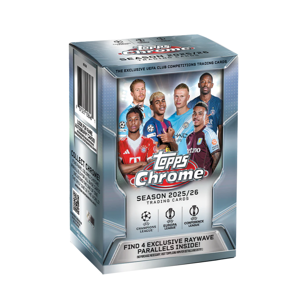 Topps Chrome UEFA Club Competitions 2025-26 Blaster Box kaufen Schweiz