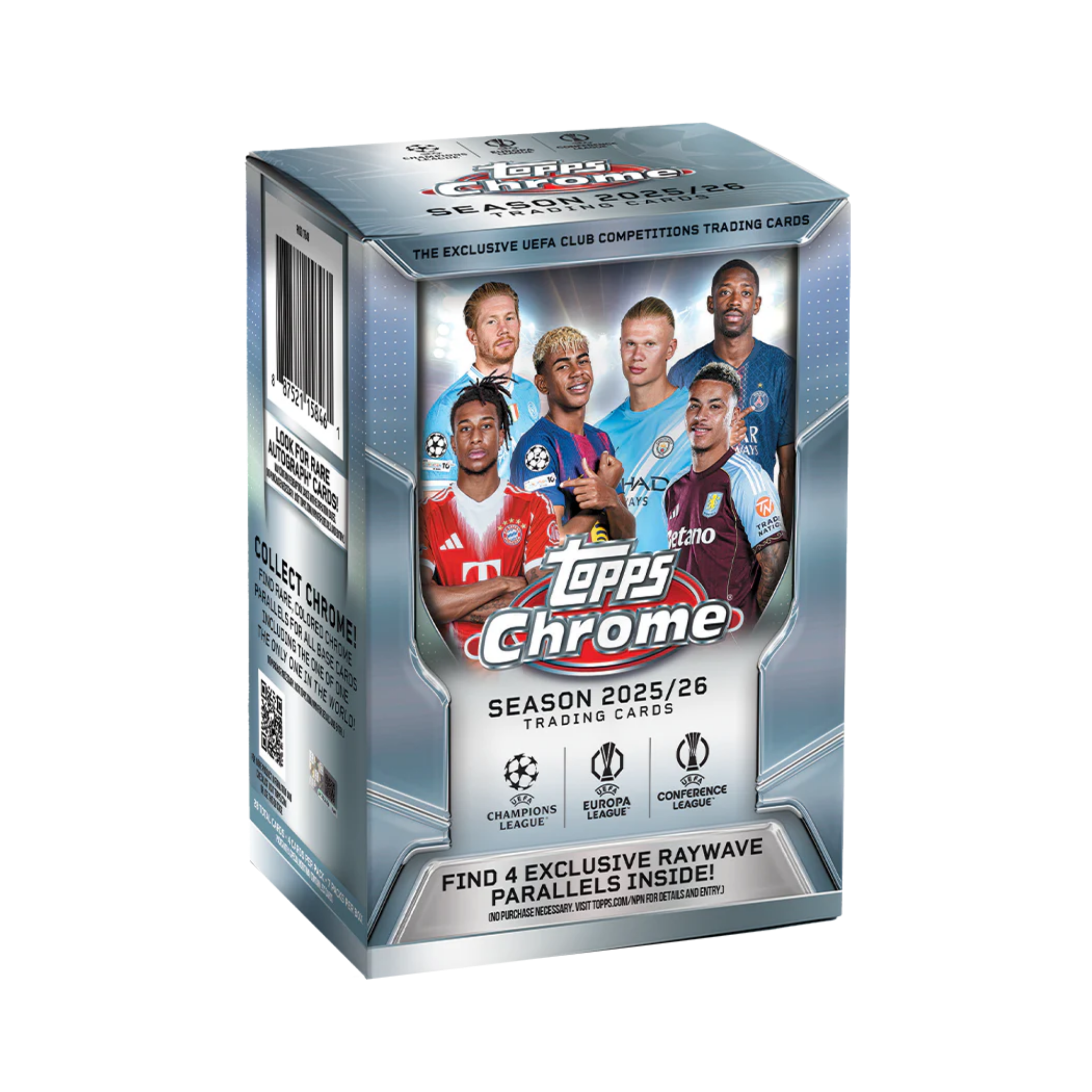 Topps Chrome UEFA Club Competitions 2025-26 - Blaster Box