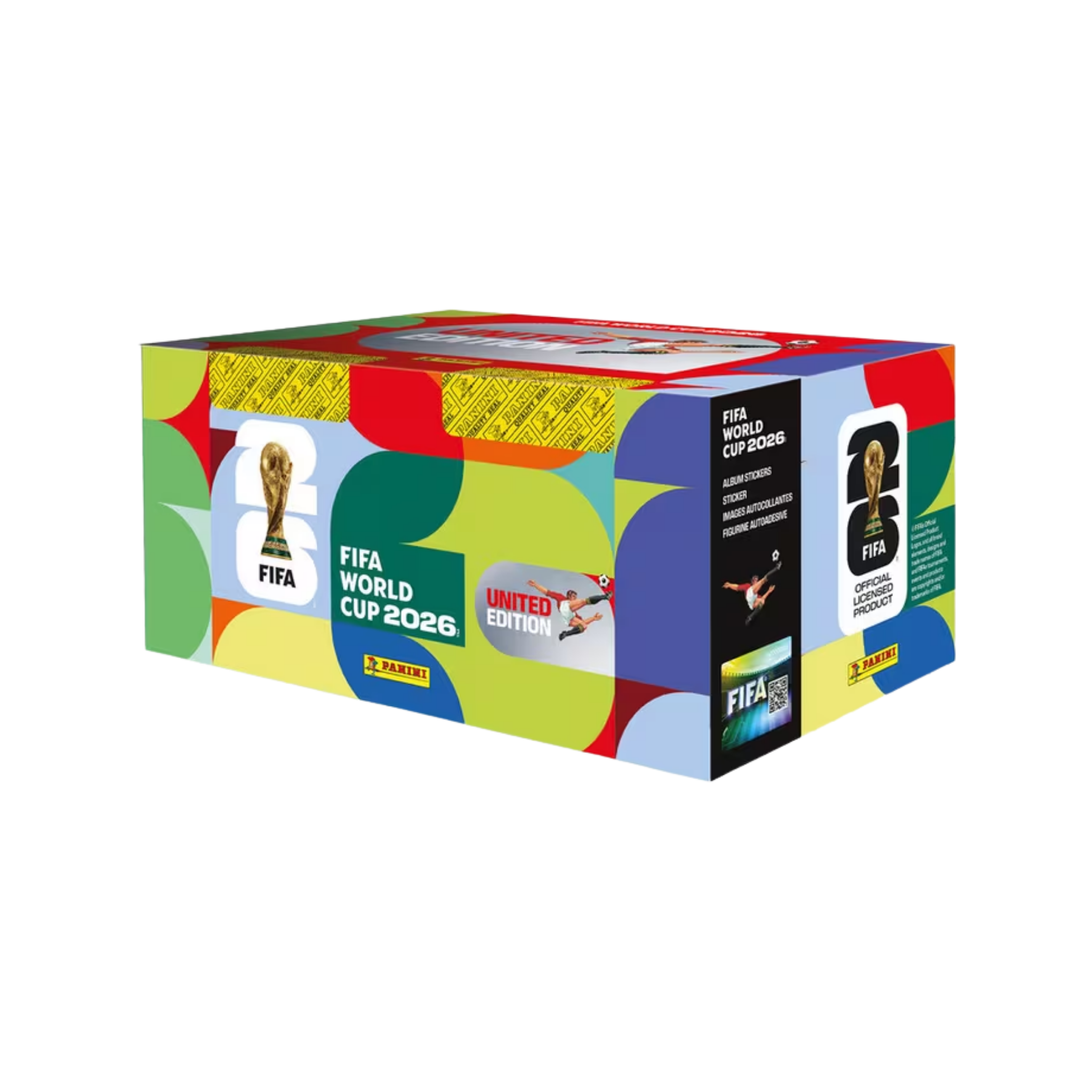 Panini FIFA World Cup 2026 Sticker Box United Edition – 100 Tüten / 700 Sticker