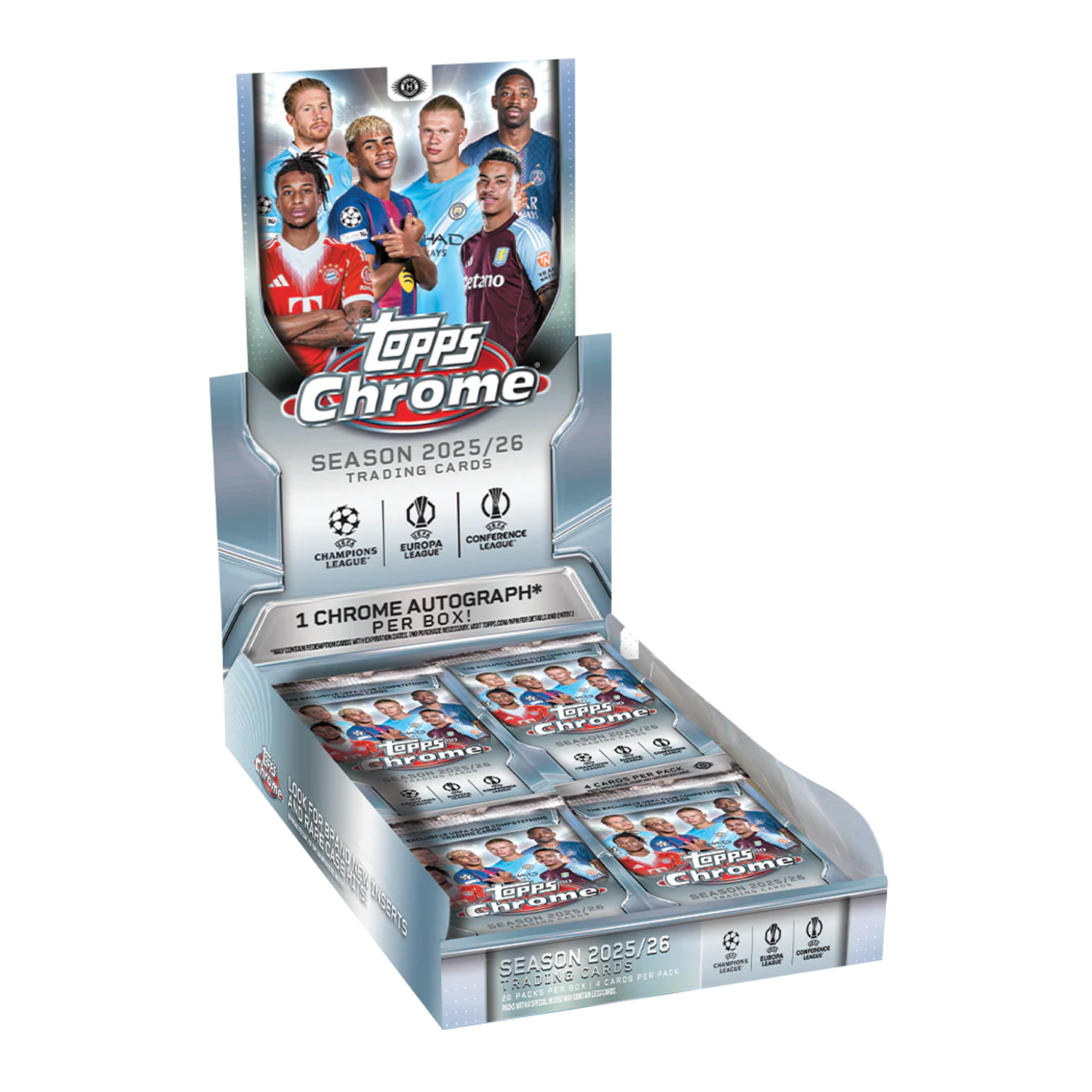 Topps Chrome UEFA Club Competitions - Case Break Hobby (12 Box)