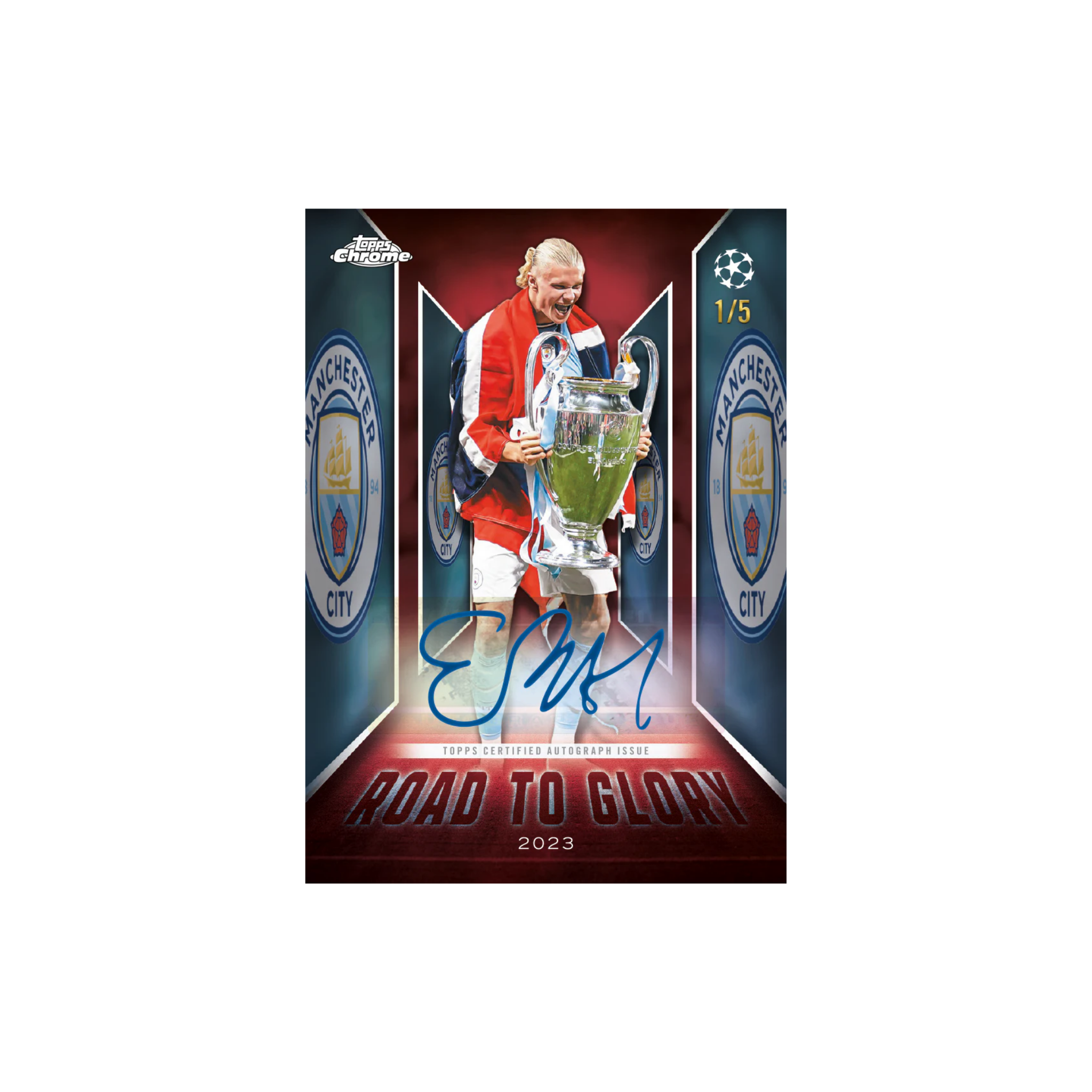 Topps Chrome UEFA Club Competitions - Case Break Hobby (12 Box)