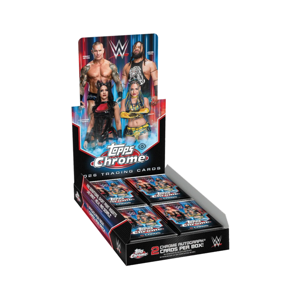 Topps Chrome WWE 2026 - Hobby Box