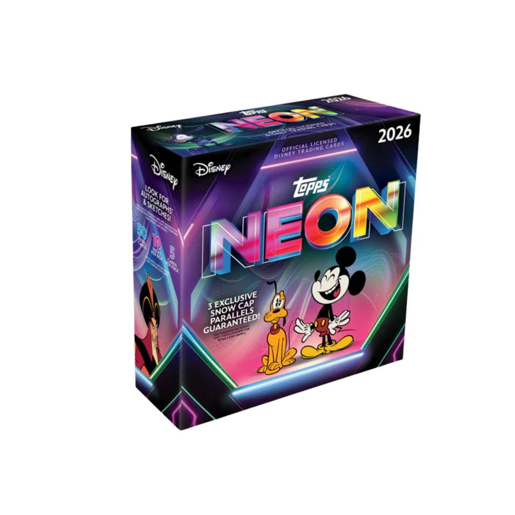 Topps Disney Neon 2026 - Mega Box (Release 17.04.26)