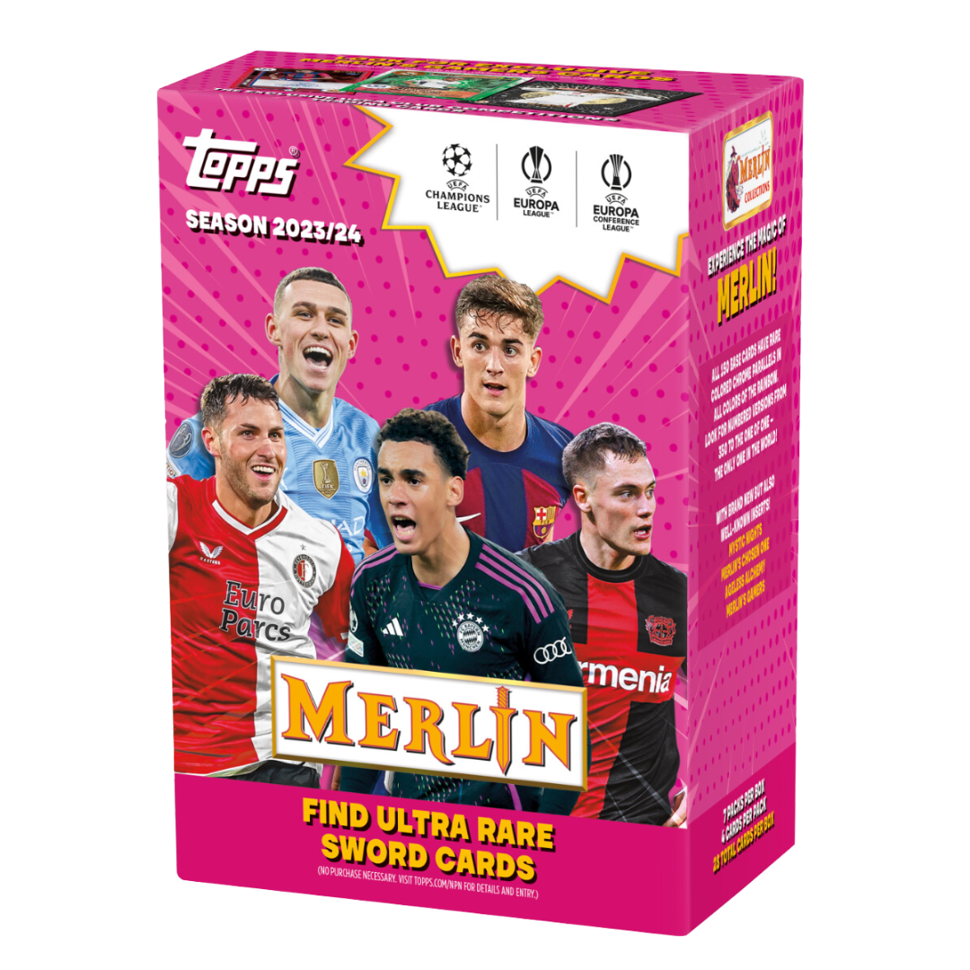 Topps Merlin UEFA Club Competitions - Blaster Box 2023-24