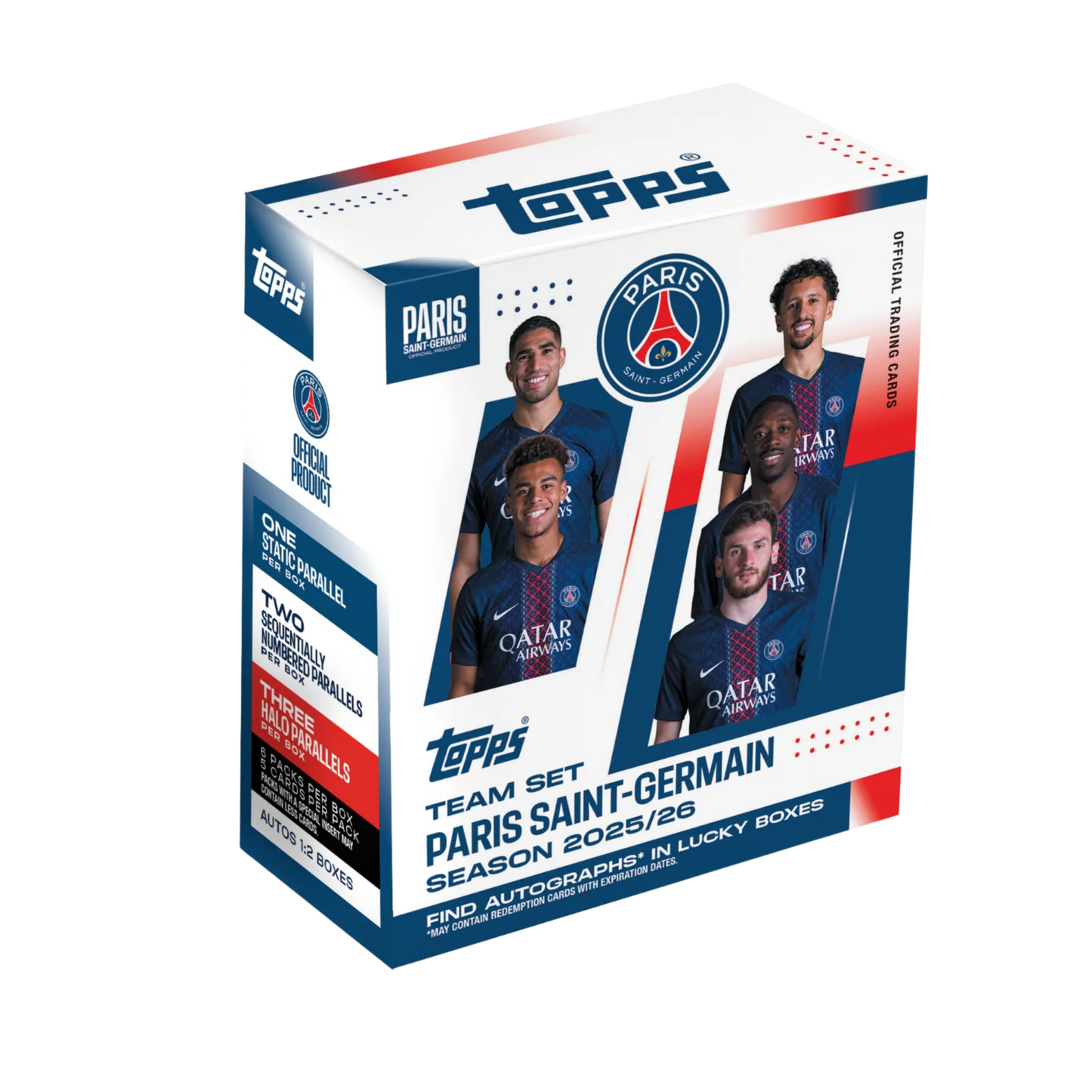 Topps Paris Saint-Germain 2025/26 Team Set