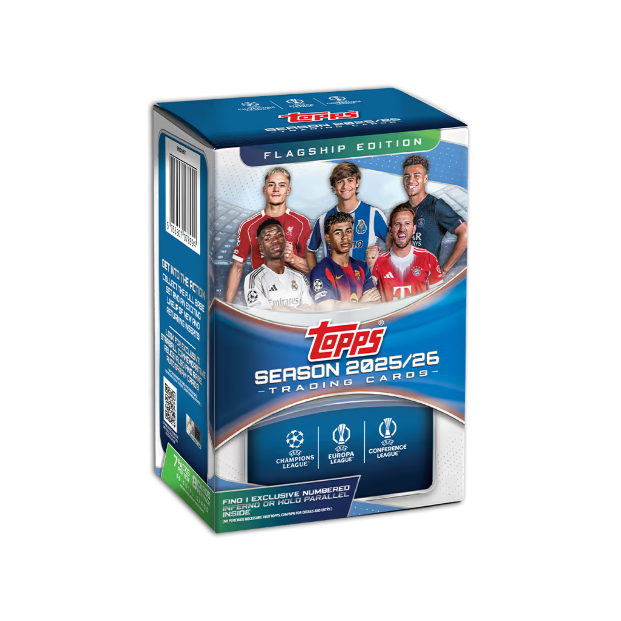 Topps UEFA Club Competitions Flagship 25/26 - Blaster Box