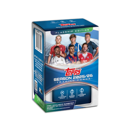 Topps UEFA Club Competitions Flagship 25/26 - Blaster Box