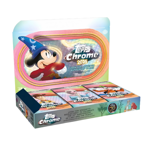 Topps Chrome Disney 2025 Hobby Box schweiz