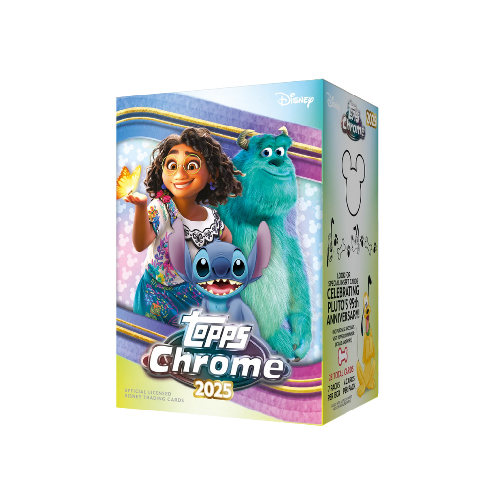 Topps Chrome Disney  2025 Schweiz Box