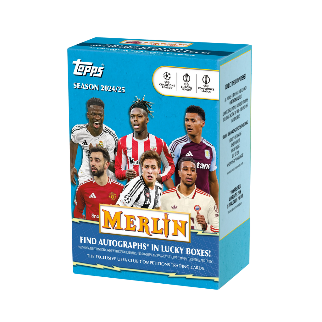 Topps Merlin UEFA Club Competitions 2024/25 - Blaster Box schweiz
