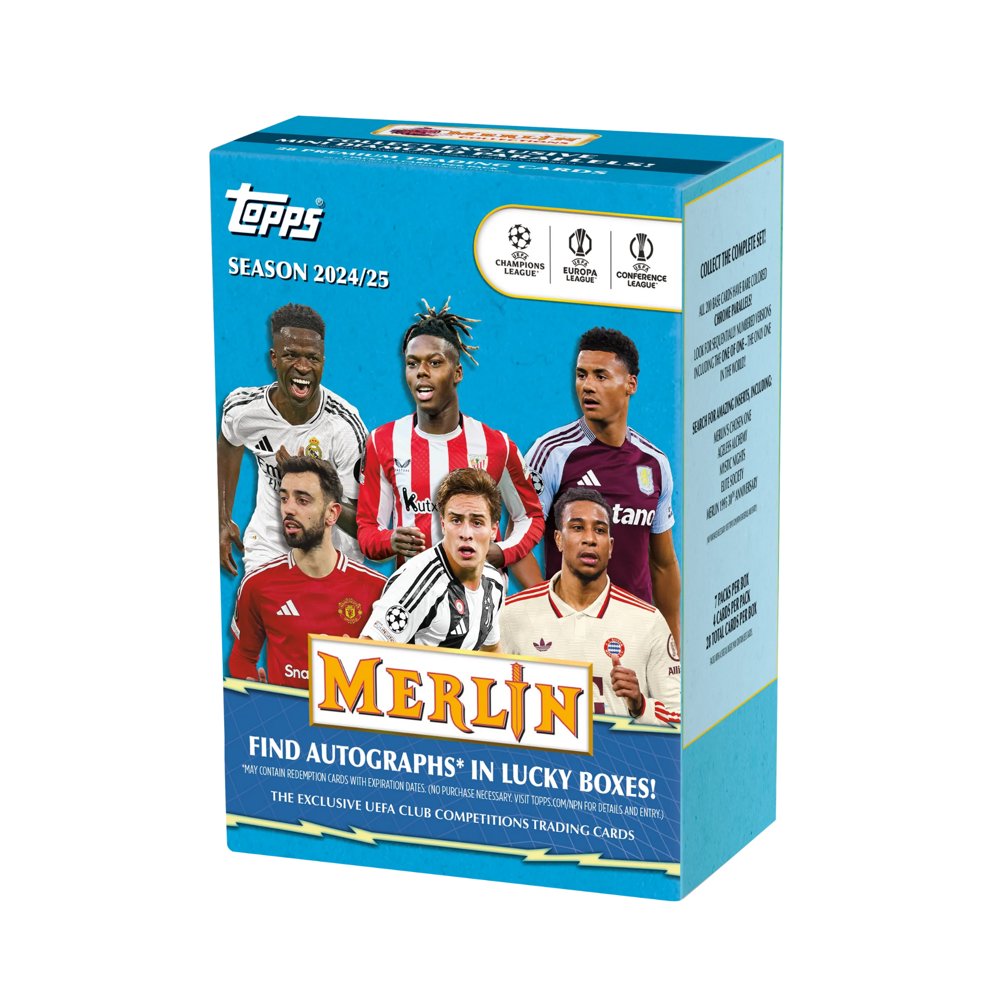 Topps Merlin UEFA Club Competitions 2024/25 - Blaster Box schweiz