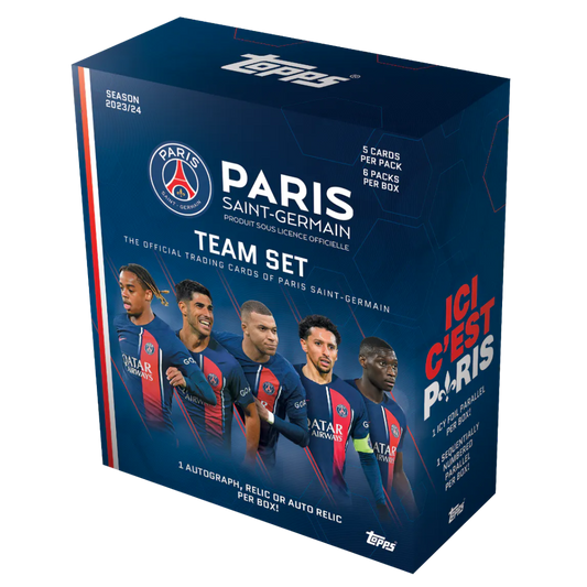 Topps Paris Saint-Germain 2023/24 Team Set