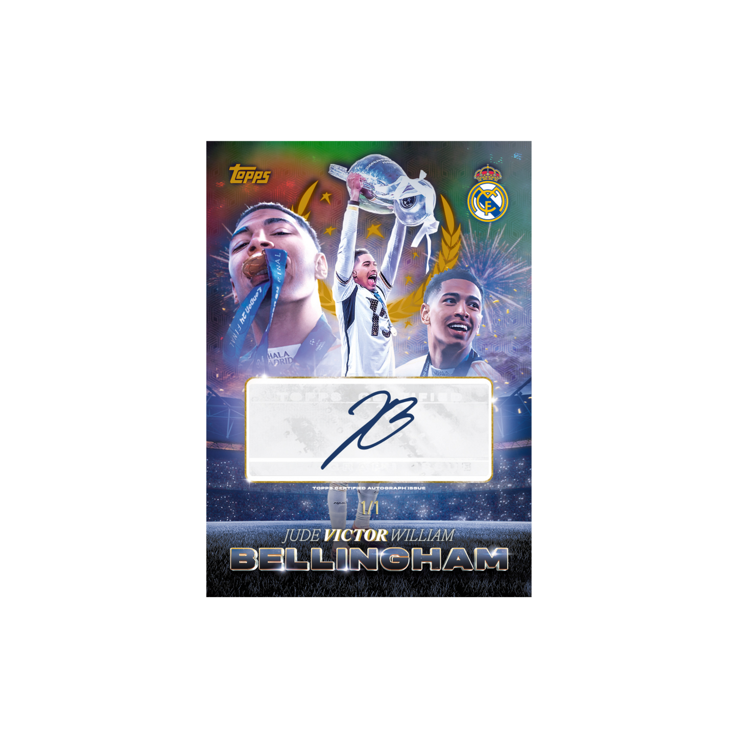 Topps Los Blancos - The Right Choice! #001