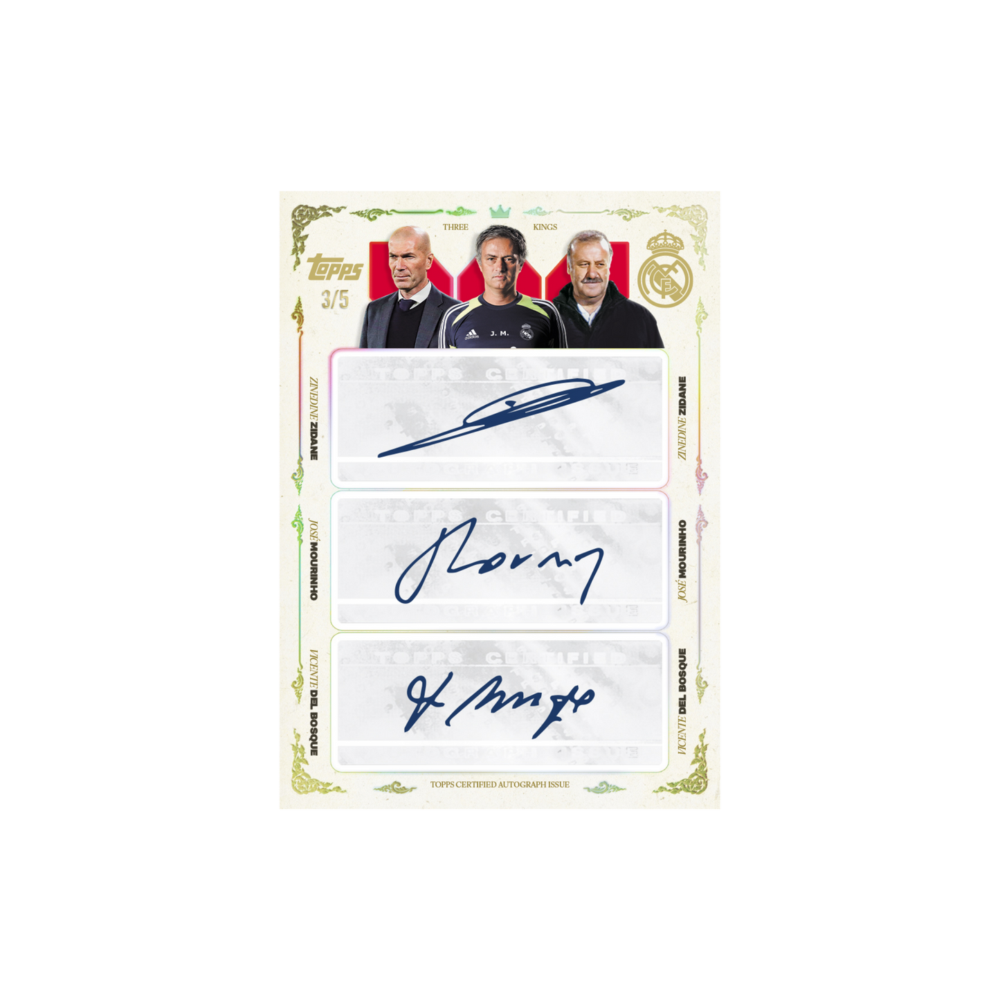 Topps Los Blancos - The Right Choice! #001