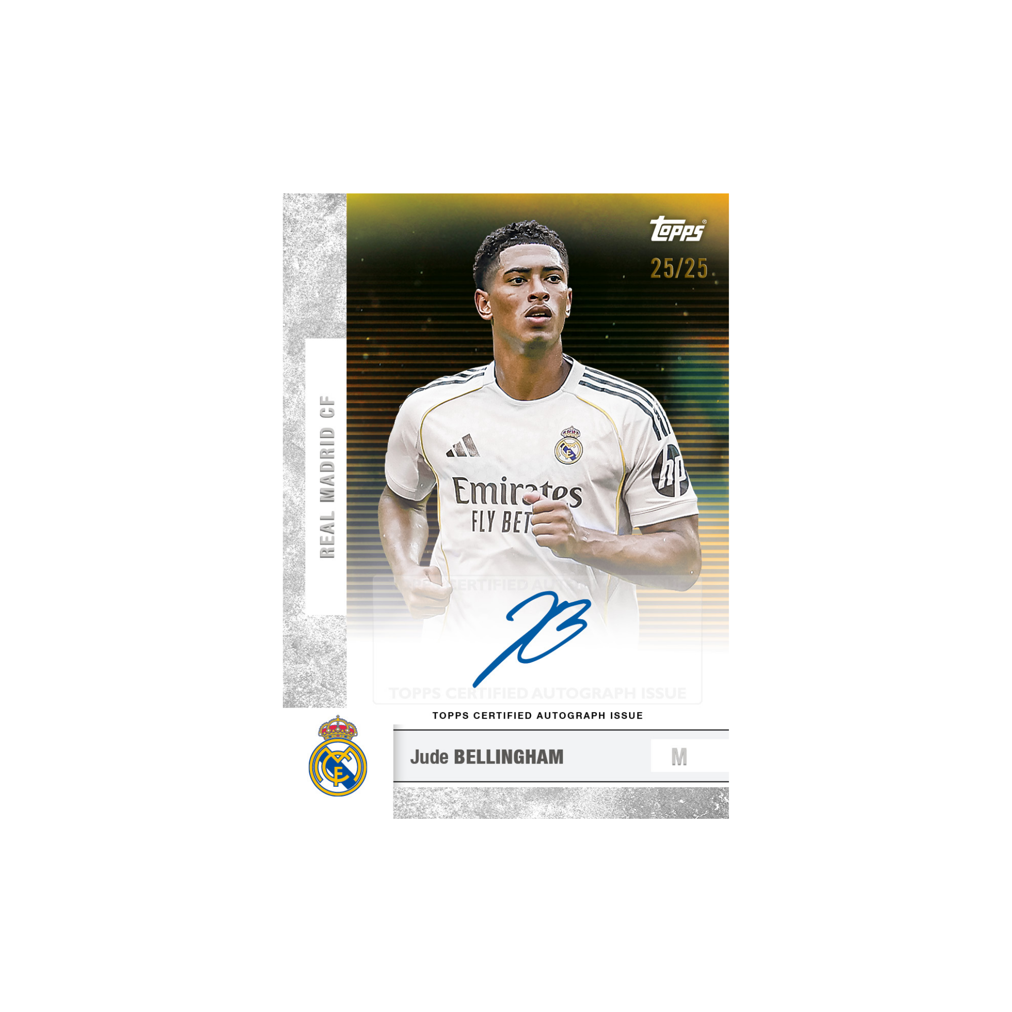 Topps Real Madrid Team Set 2025-26