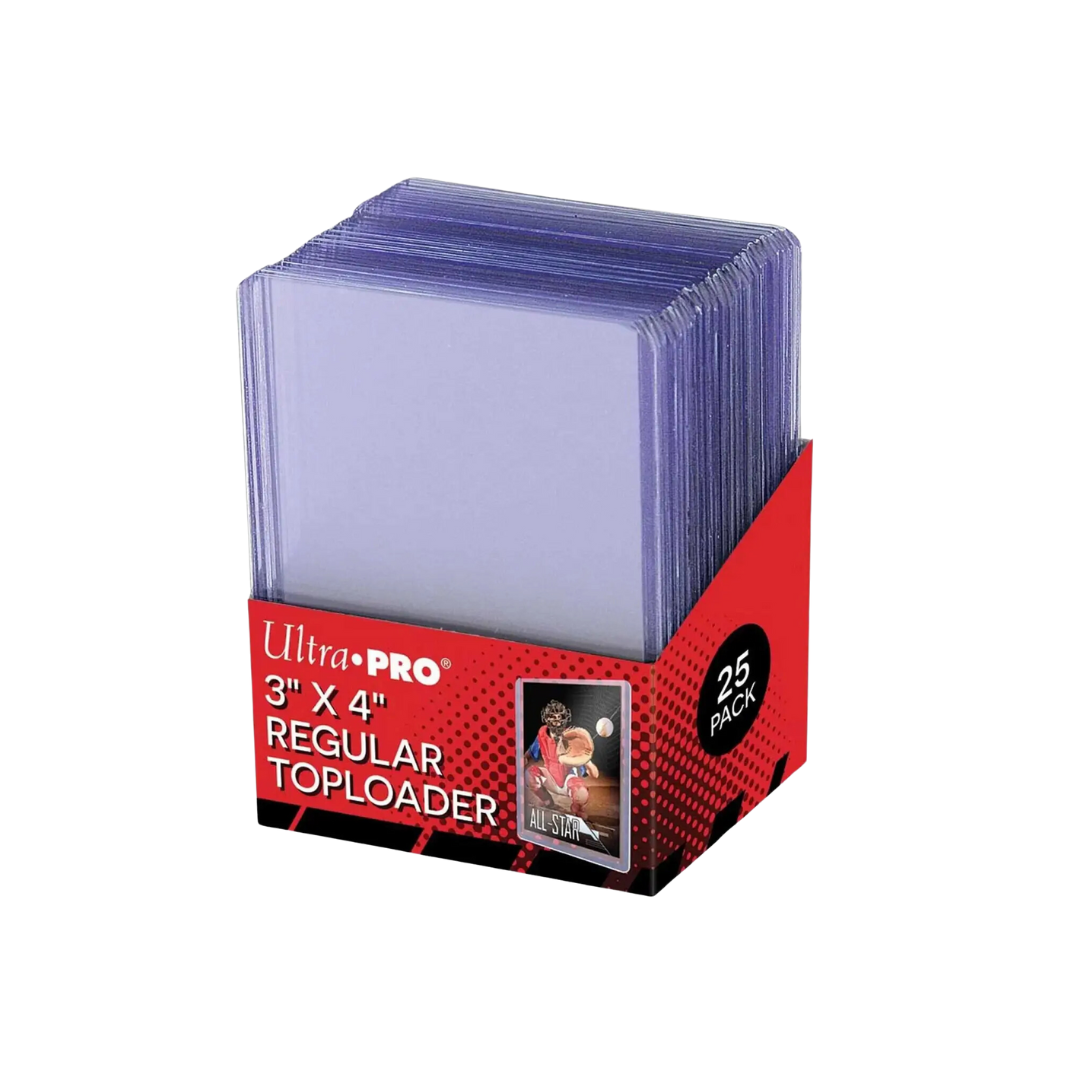 Ultra Pro Card Protection Bundle - 25 Regular 35pt Top Loaders & 100 Penny Sleeves