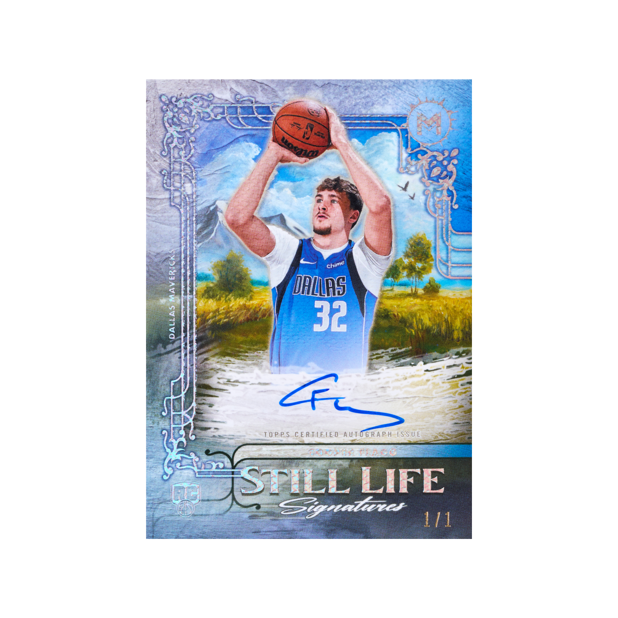 2025-26 Motif Basketball Still Life Signatures Platinum Cooper Flagg