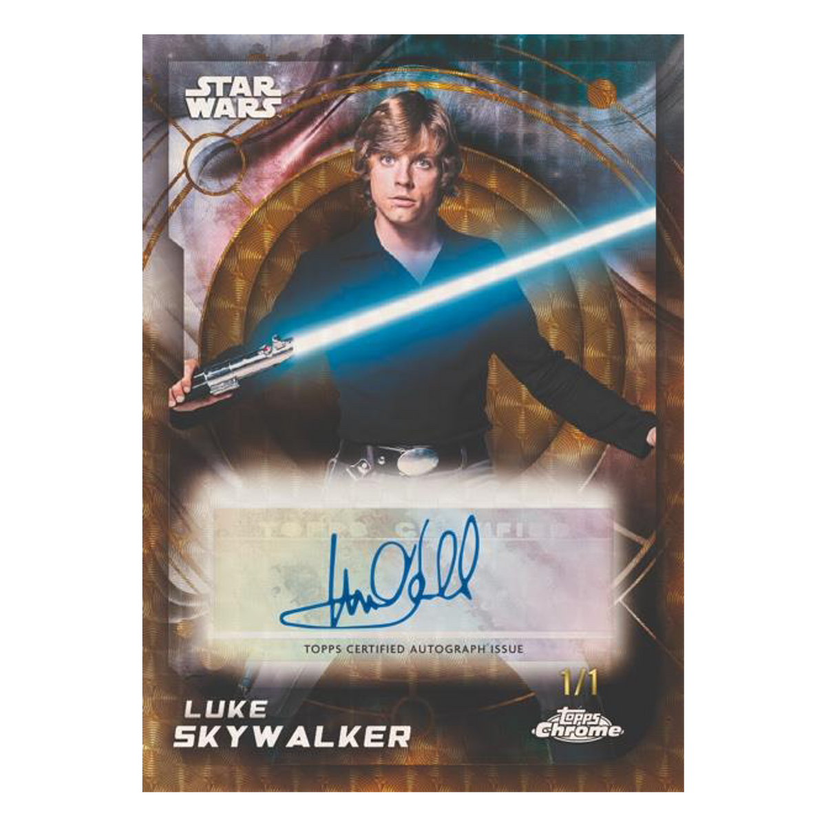 2026 Chrome Star Wars Autographs (1/1) Luke Skywalker
