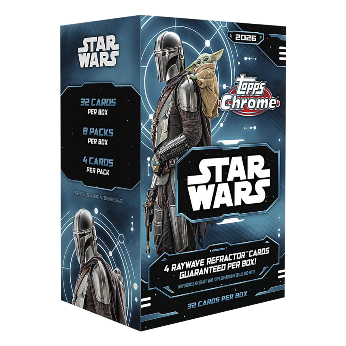 Topps Chrome Star Wars 2026 - Value Box