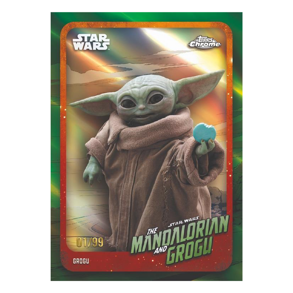 2026 Chrome Star Wars The Mandalorian and Grogu (/99)