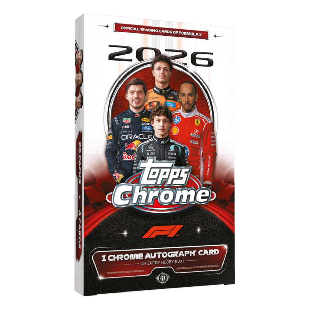 Topps Formula 1 Chrome Motorsport 2026 - Hobby Box