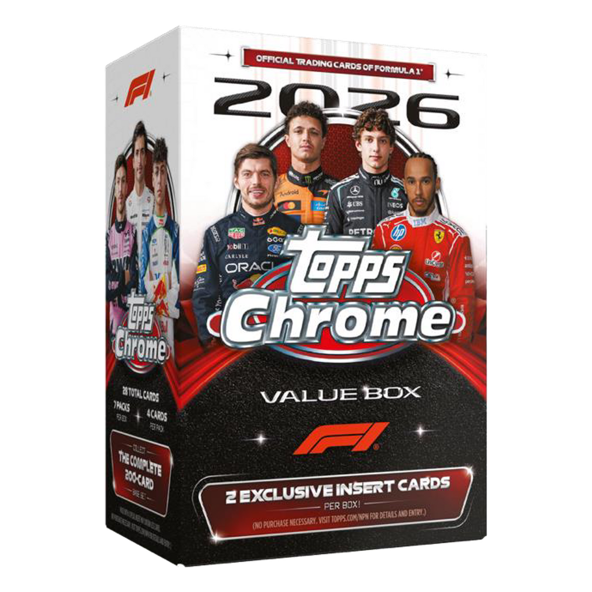 Topps Formula 1 Chrome Motorsport 2026 - Value Box