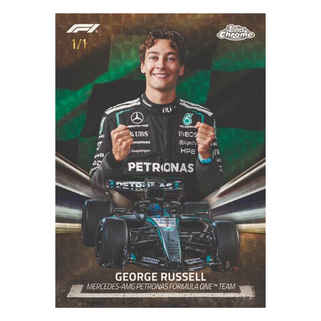 2026 Chrome Base 1/1 George Russell