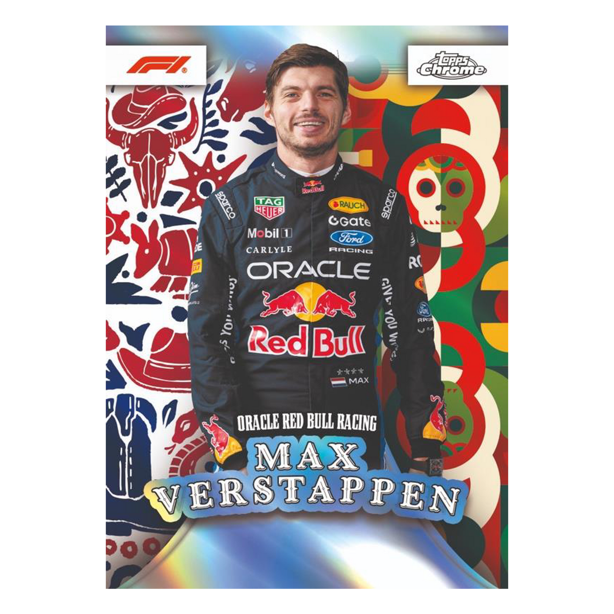 2026 Chrome Austin to Mexico City Max Verstappen