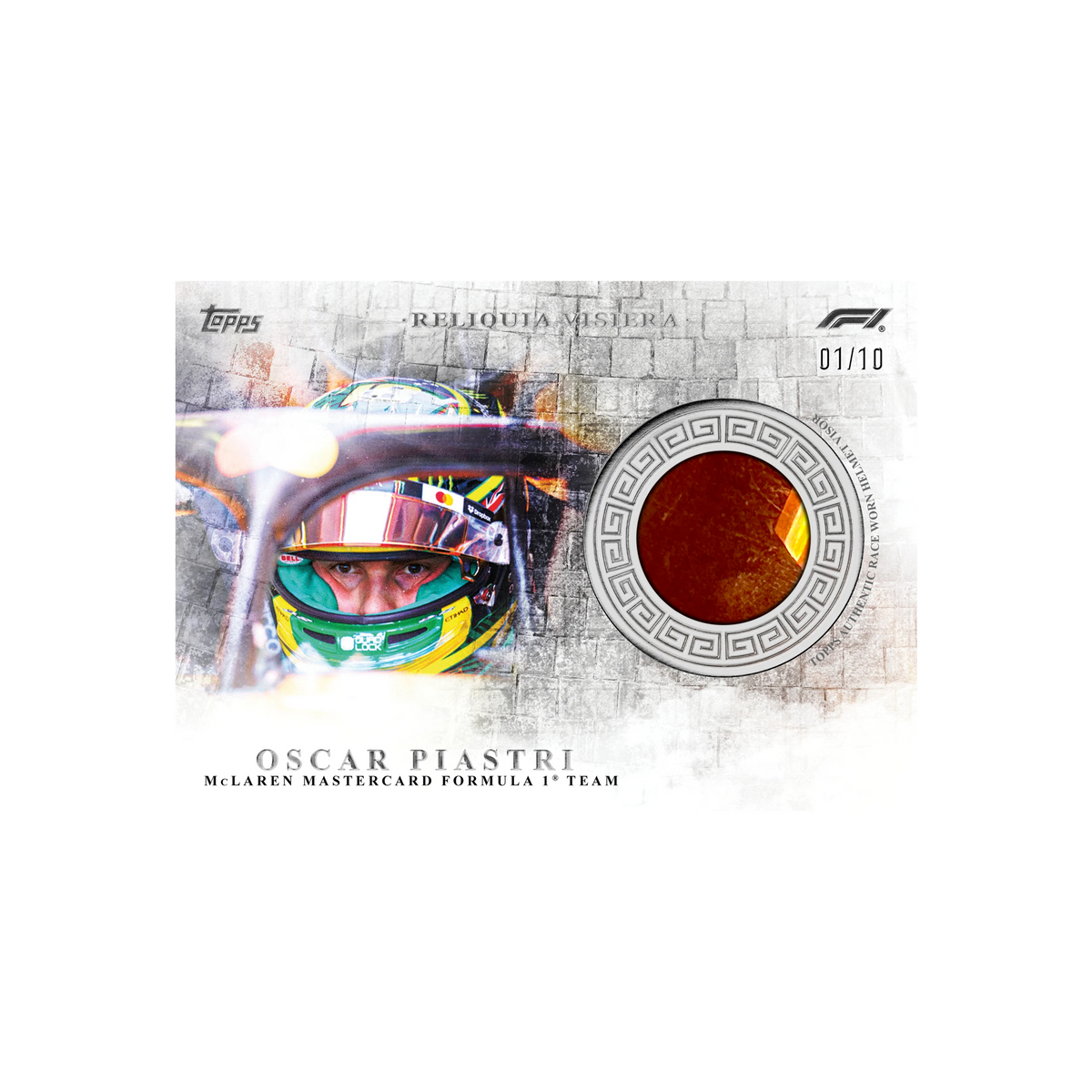 2026 Eccellenza Reliquia Visiera Oscar Piastri