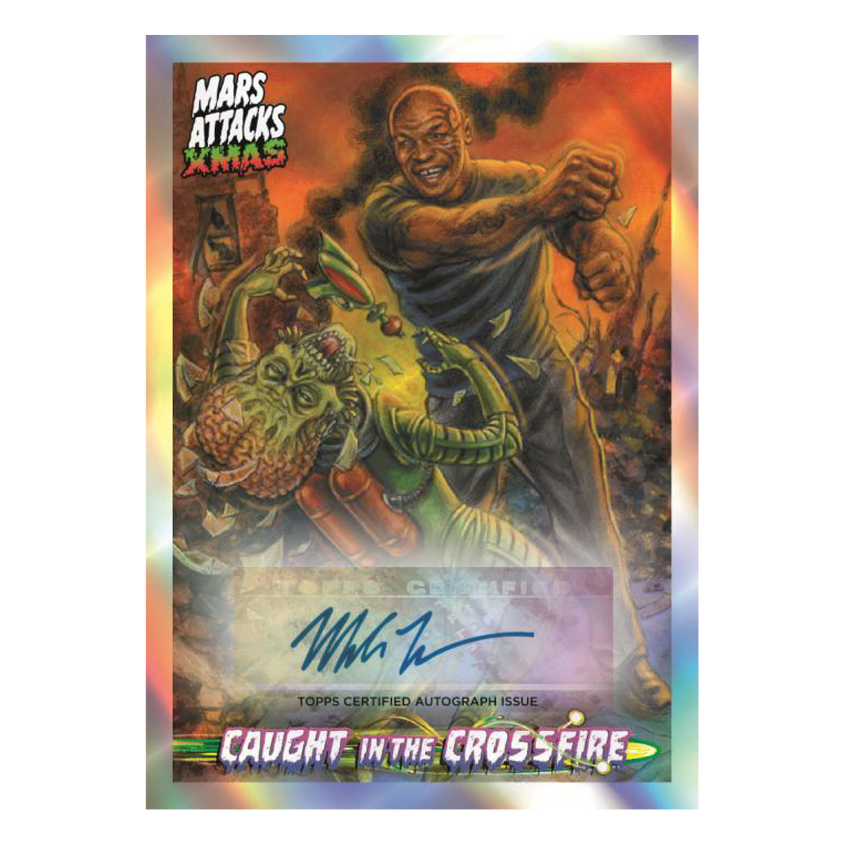 2026 Mars Attacks Xmas Caught in the Crossfire Mike Tyson