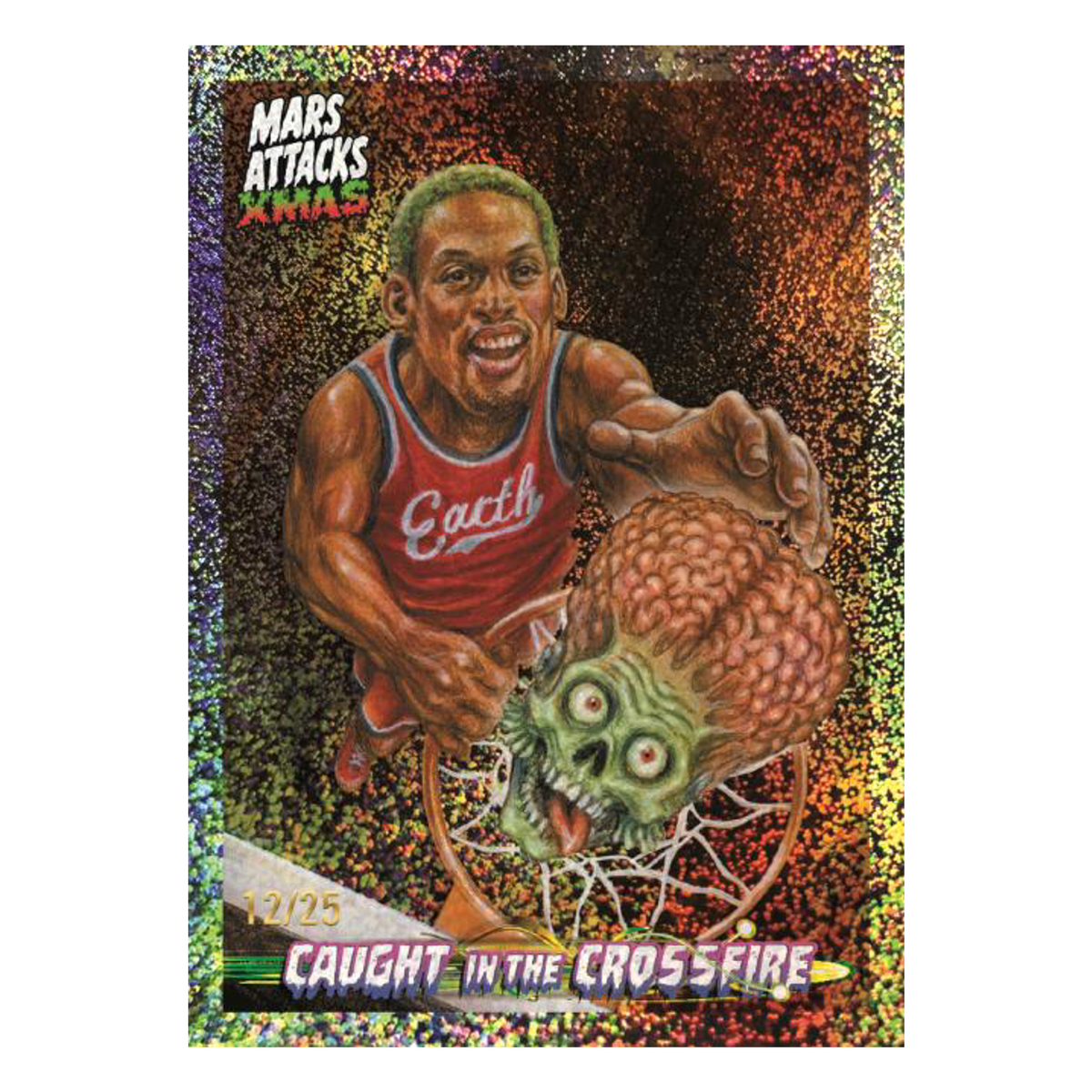 2026 Mars Attacks Xmas Caught in the Crossfire Dennis Rodman
